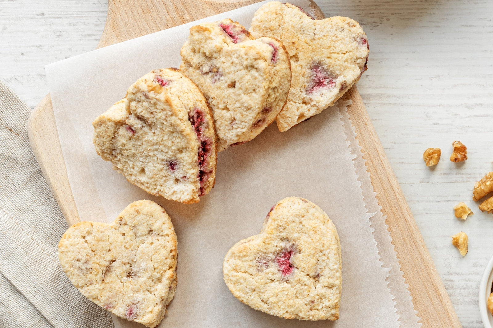 Coconut Flour Scones: Sweet, Guilt-Free Valentine’s Day Treats