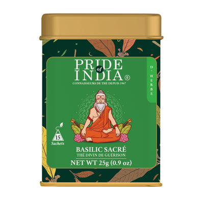 Holy Basil - Divine Healing Tea Bags - Pride Of India