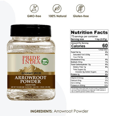 Gourmet Arrowroot Ground Powder