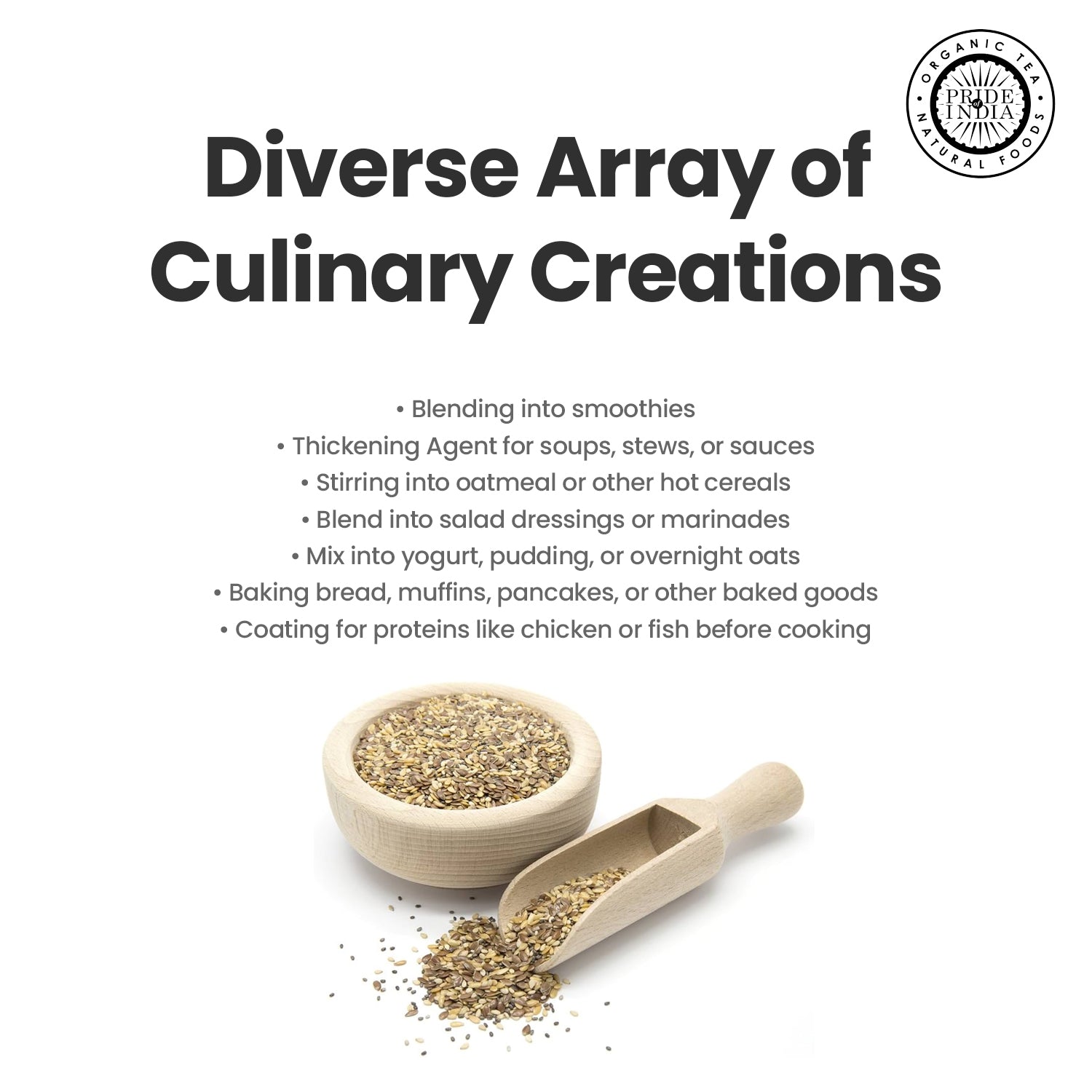 Triple Omega Super Seed Flour - Pride Of India