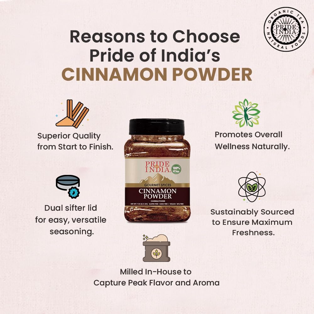 Gourmet Cinnamon (Indian) Ground - Pride Of India