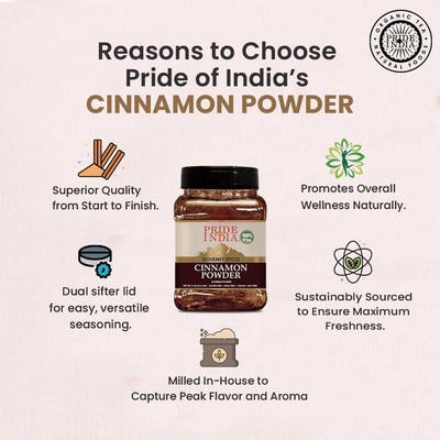 Gourmet Cinnamon (Indian) Ground - Pride Of India