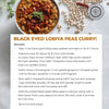 Indian Whole Black Eyed Peas - Protein & Fiber Rich Lobiya Jar - Pride Of India