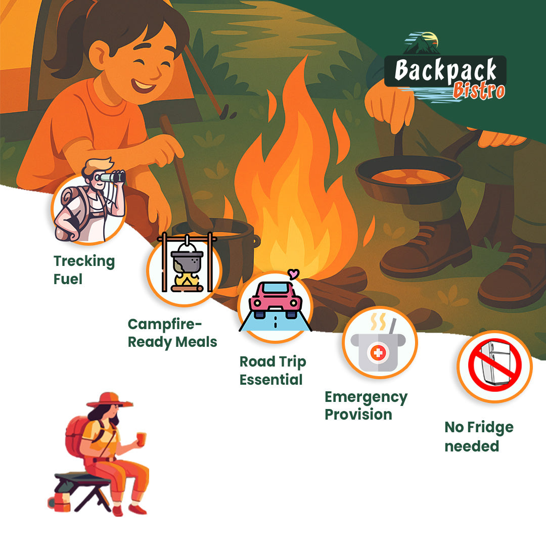 Backpack Bistro Dehydrated Mixed Vegetables 7.05 oz (200 g) - Pride Of India