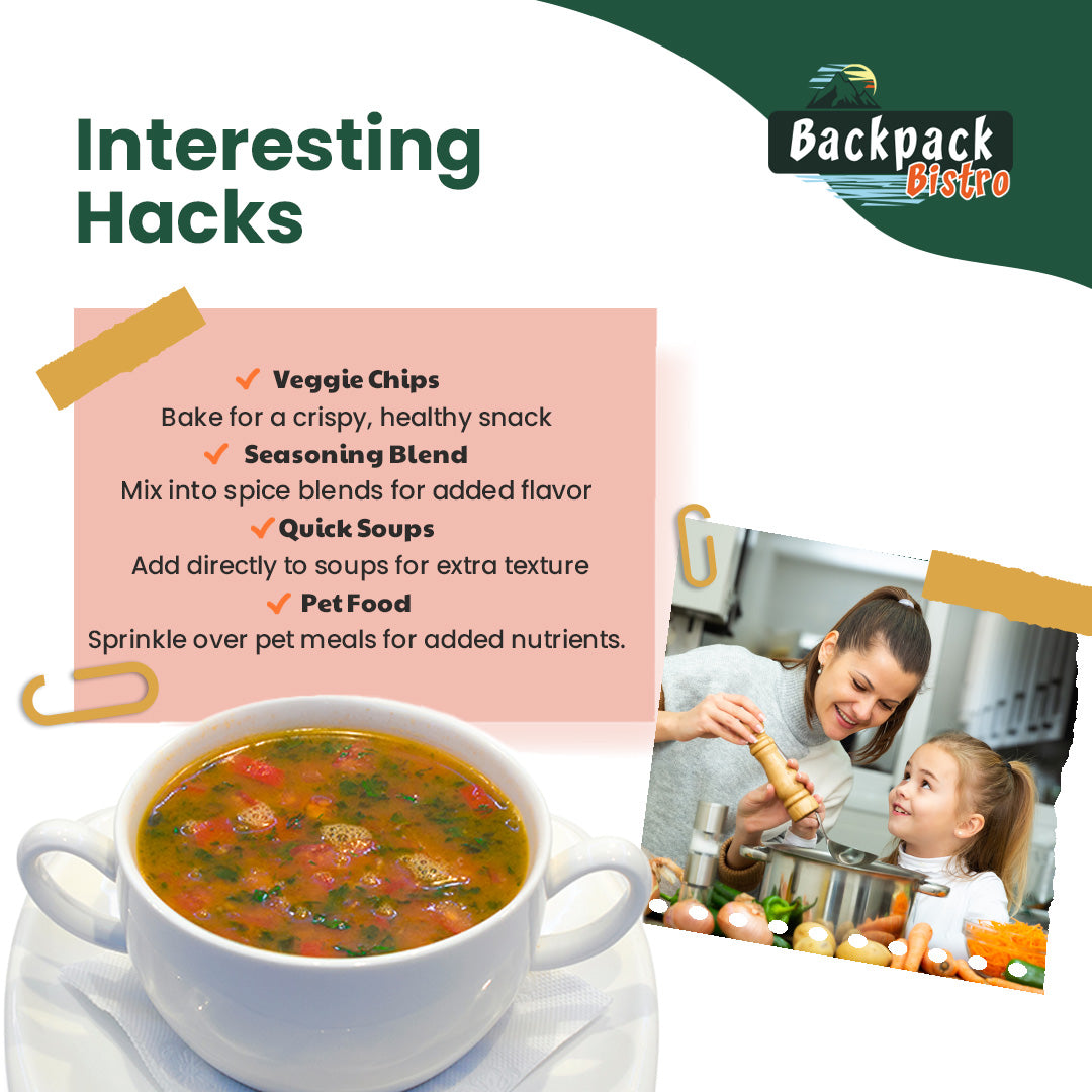 Backpack Bistro Dehydrated Mixed Vegetables 7.05 oz (200 g) - Pride Of India