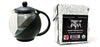 Natural Full Leaf Tea & Tea Pot w/ Removable Infuser Combo Pack - Pride Of India