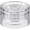 Clear Spice Jars w/ Easy Dispense Dual Sifter Caps - Pride Of India