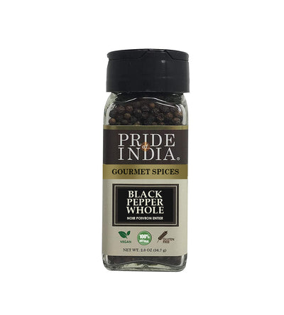 Gourmet Black Peppercorn Whole - Pride Of India