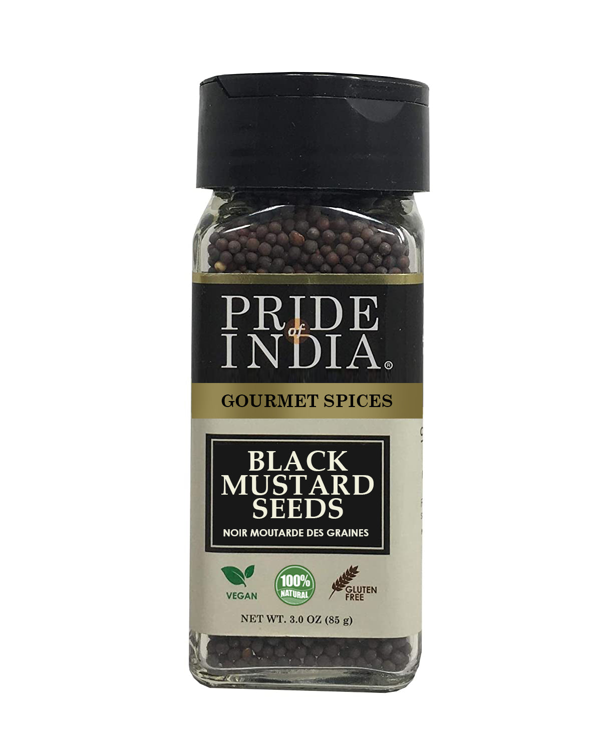 Gourmet Black Mustard Seed Whole - Pride Of India