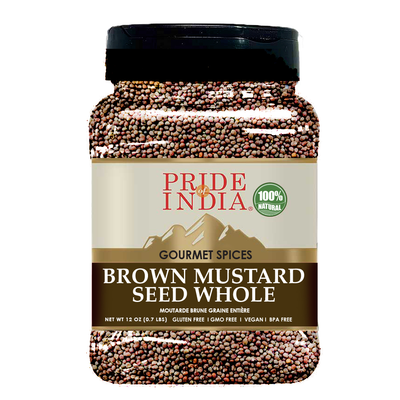 Gourmet Brown Mustard Seed Whole - Pride Of India