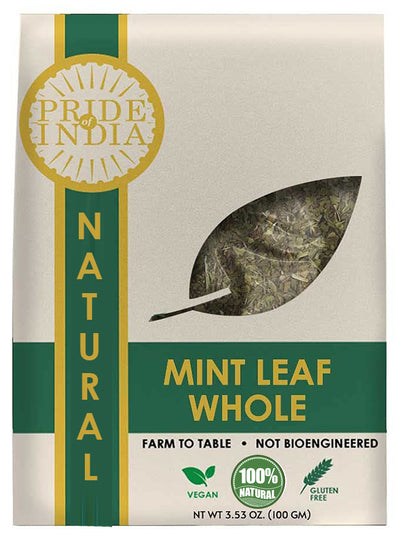 Gourmet Mint Leaf Whole - Pride Of India