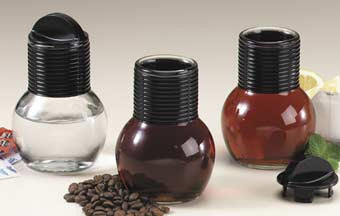 Glass Tea Hottle w/ Spill Proof Stopper, 10 Fluid Ounces