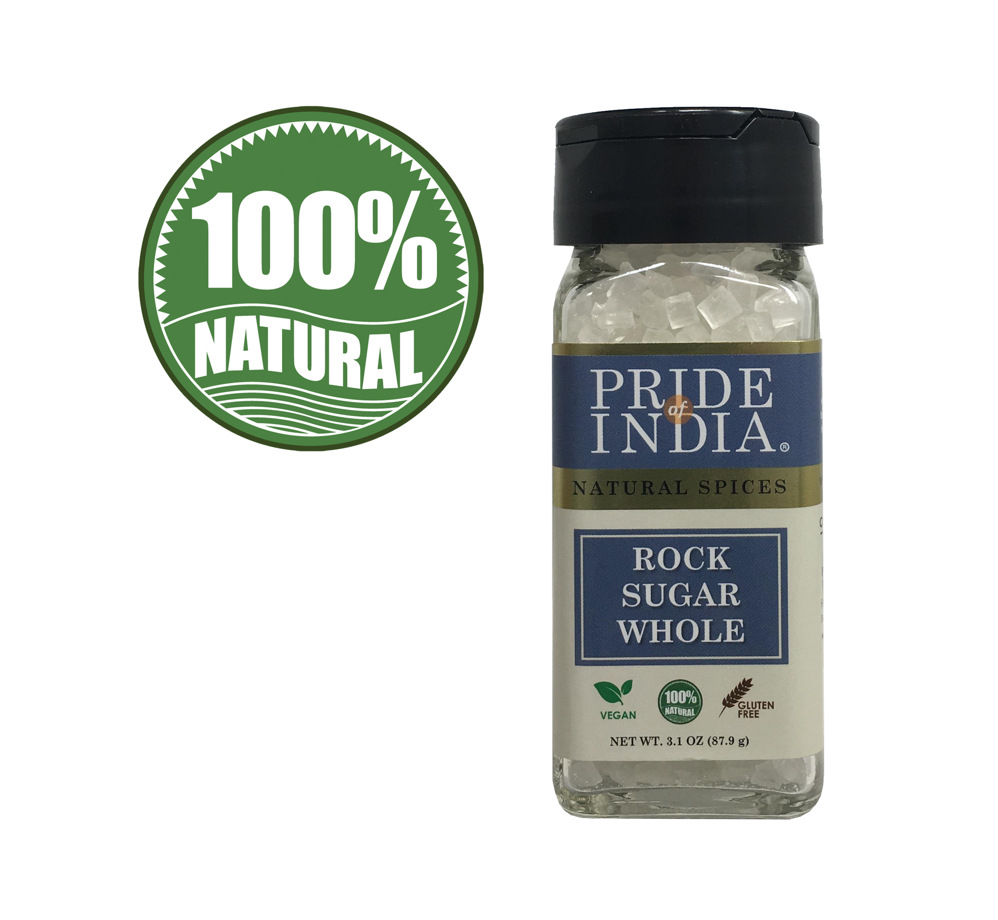 Natural Crystal Rock Sugar Whole - Pride Of India