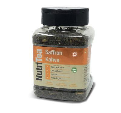 NUTRITEA Natural Saffron Kahwa Chai Full Leaf Tea - Pride Of India